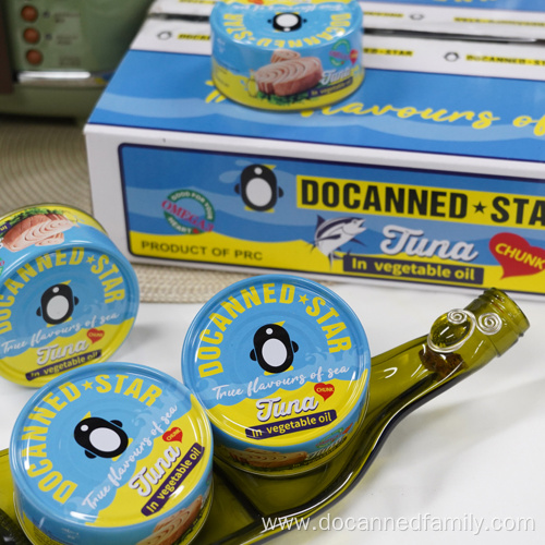 Canned Fish Canned Tuna in Soybean Oi